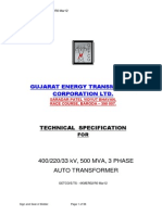 PART II 02 500 MVA 400 220 33 KV R 0 Mar 12 PDF