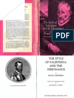 JEPPESEN The Style of Palestrina and The Dissonance