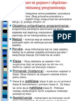 Objektno-Orijentisano Programiranje - : Objekat