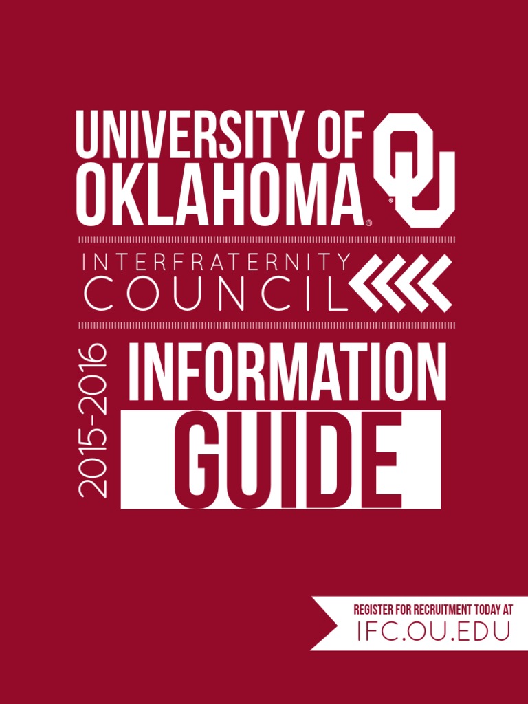IFC Manual 2015 Final | PDF | Fraternities And Sororities | Fraternities