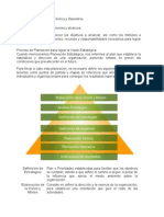 Planeación Estratégica, Táctica y Operativa