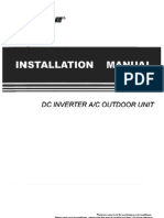 Installation Manual - DC Inverter Outdoor Unit