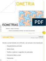 Isometrias: Reflexão, Rotação e Translação