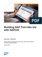 Building SAP Fiori-like UIs With SAPUI5 in 10 Exercises