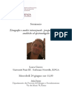 Seminario Luca Greco