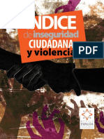 Indice de Inseguridad Ciudadana y Violencia