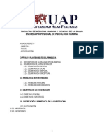 Esquema Plan de Tesis Uap