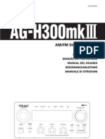Teac Ag-h2300 Mk3 Manual