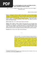Critica de Marx a Dialética de Hegel - Unesp Marilia