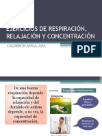 Ejercicios de Respiración