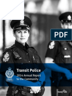 Transit Police 2014 Annual Report
