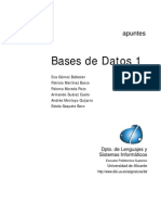 bases de datos con  sql