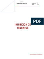 Inhibición de hidratos en tuberías y plantas de proceso