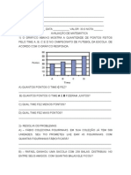 Avaliação de Matemática