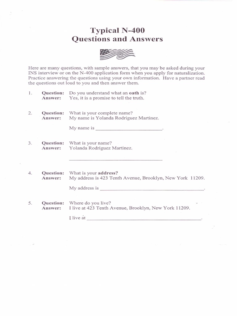N-400 Interview: Selective Service FAQs | PDF | Oath Of Office ...
