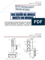 Bocetos de Partes y Medidas Semáforo