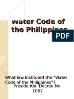 NatRes Report_water Code