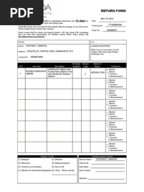 ReturnForm