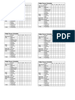 Daily Chores Schedule Daily Chores Schedule: Morning Chores Morning Chores