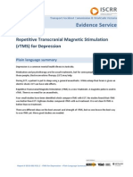 002 Repetitive Transcranial Magentic Stimulation RTMS For Depression PDF