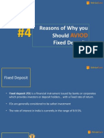 3 Reasons Why You Should Avoid FD