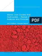 World: Iron Oxides and Hydroxides - Market Report. Analysis and Forecast To 2020