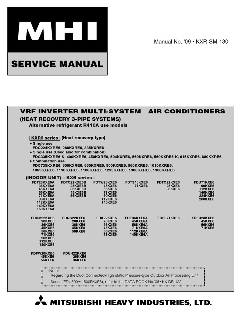 Mitsubishi Heavy Industries Air Conditioner Manual Parts Of A Central Air  Conditioning System Mitsubishi Air Conditioner Schematic