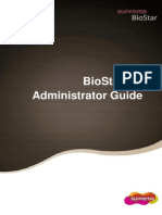 BioStar 1 - 7 Administrator Guide - Eng