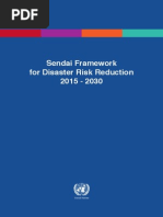 Sendai Framework For Disaster Risk Reduction