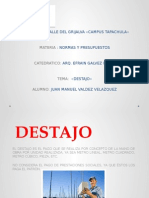 DESTAJO