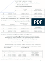 Internal Assessment Period Dates