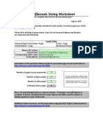 Sizing Worksheet 2014