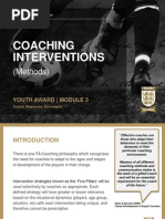 Coaching Interventions Methods by The English FA