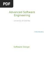 Advanced Software Engineering Lecture 03