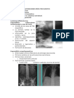 Alteraciones Más Frecuentes