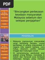 keadaan masyarakat di tanah melayu sebelum dan selepas penjajahan