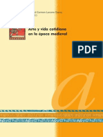 LACARRA, Mª Carmen (Coord) - Arte y Vida Cotidiana en La Época Medieval - Ed Institución Fernando El Catolico (Csic) - 2008 - 311 Pág