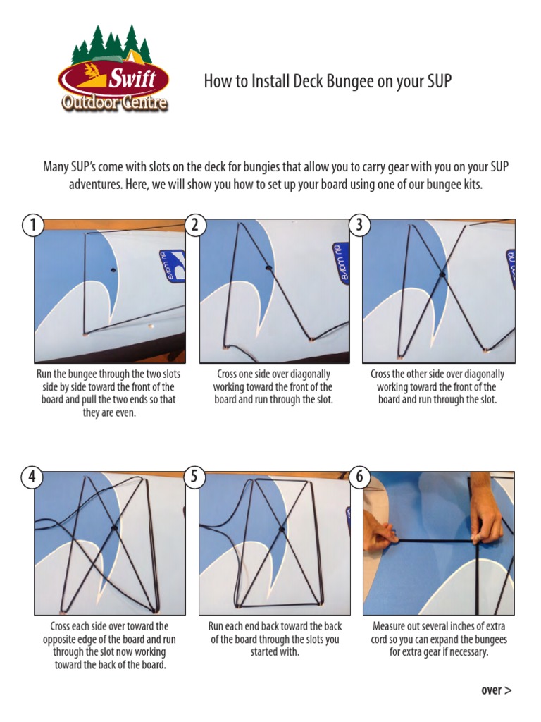 How To Install Deck Rigging On A Stand-Up Paddleboard | PDF