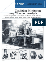 condition monitoring using vibration analysis