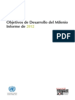 Informe 2012 de Los Odm