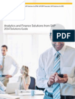 2014 Analytics and Finance Solutions Guide (External Version) (January 2014)