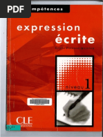 FLE Expression Ecrite Niveau 1