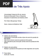 Parada de três apoios