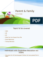 Foster Emma - Parent & Family Presentation