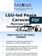 LGU-led Peace Caravan Coordination