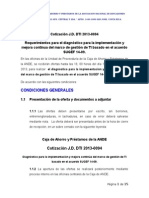 Cartel de Requerimientos SUGEF 14-09 Version 2