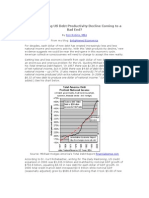 Is The Amazing US Debt Productivity Decline Coming To A Bad End