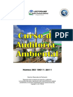 Curso de Auditoria Ambiental Unidad 1