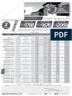 Tarifario Colonia Feriado 17 Agosto 2015