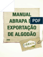 Manual Abrapa de Exportação de Algodão PDF